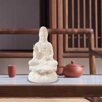 Bodhisatvos figūrėlė Guanyin statulos dekoras Feng Shui skulptūra Avalokitesvara Ornamentas ant stalo