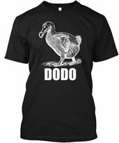 Dodo Paukščio Dizaino Marškinėliai Unisex S