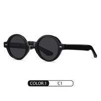 Akiniai nuo saulės Retro Round Anti-blue Light Glasses Driving polarized Glasses UV400