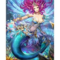 Full 5D Diy Diamond Painting Classical mermaid Embroidery Cross Stitch Home Decor Handmade Gift 25x30cm