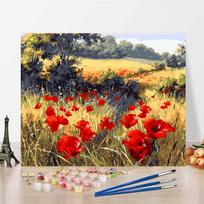 Skaitmeninė aliejinė tapyba ant drobės pagal skaičius Aliejinė tapyba „Pasidaryk pats“ Tapyba pagal skaičius Namų dekoravimas Menas 40x50cm no frame