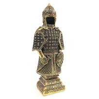 Verse Embroidered Islamic Armor Figurine | Armed Warrior Islamic Accessory | Islamic Table Decor | Islamıc Office Gift | Islamıc Home Decor auksas