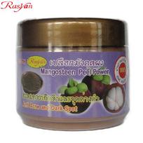 ISME Rasyan mangosteen žievelės pudra, natūrali veido kaukė nuo spuogų ir juodų dėmių, 80 g - tajų 80 g
