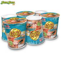 Yum Yum puodelis TemTem, Tom Yum Ta Lay Mor Fai skonio, 60 g, 6 vnt - Tailandietiški greitai paruošiami makaronai 60 g x 6 pcs