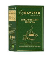 Žalioji arbata su cinamonu (100 g), Cinnamon Delight Green Tea, Navvayd 100 g