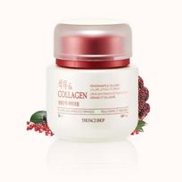 The Face Shop granatų ir kolageno apimtį pakeliantis paakių kremas 50ml