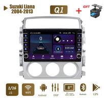 Suzuki Liana 2004-2013 Su mygtuko rankenėle Android Car Radio Multimedia Player Navigacija Stereo GPS 2 Din 1+16GB 1+16GB