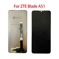 Skystųjų kristalų ekranas, skirtas ZTE Blade A51 LCD ekranui, jutiklinio ekrano skaitmeninimo agregato pakeitimas ZTE Blade A51 juoda
