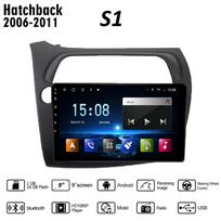 Automobilinis radijas, skirtas Honda Civic Hetchback 2006-2011 9 colių Android automobilinis multimedijos vaizdo grotuvas Automobilinis stereo radijas GPS navigacija WIFI 1+16GB