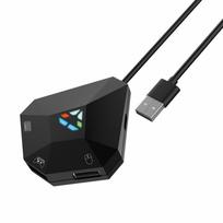 Klaviatūros ir pelės adapterio USB jungtis, pelės ir klaviatūros konvertavimas, skirtas PS4, PS3, Xbox One, Xbox 360, Nintendo Switch lite 5.9*3.14*0.79 in juoda