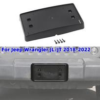 Automobilio priekinio buferio valstybinio numerio tvirtinimo laikiklis galinio valstybinio numerio laikiklis tinka Jeep Wrangler JL/JT