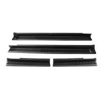 Jeep Wrangler 4 durų slenksčių apsaugos, 82210106 82210106AB, 4 vnt. juodų apsauginių automobilių aksesuarų