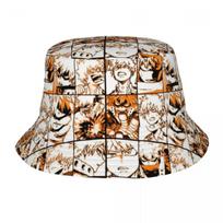 Spring Headwear Bakugo Katsuki Collage My Hero Academia Merch Bucket Hats Hip Hop Unisex Women Sun Hat Session Hat Fishing Cap One Size