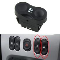 Naujas 5 kontaktų priekinio elektrinio lango jungiklio mygtukas Dacia Duster Sandero Logan MCV 2008 2009 2010 2011 8200602227