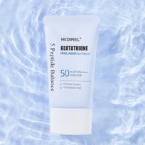 MEDI-PEEL Glutatione Hyal Aqua Sun serumas 50ml SPF50+ PA++