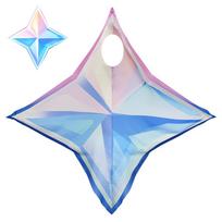 Žaidimas Primogems Cosplay Kostiumų Pentagram Milžiniškas Primogem Aprangos Pakabukas Helovinui Cosplay Anime L(176-190CM)