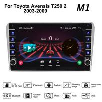 Skirta Toyota Avensis T250 2 2003-2009 Su mygtuko rankenėle Android Car Radio Multimedia Player Navigacija Stereo GPS 2 Din 1+16GB 1+16GB