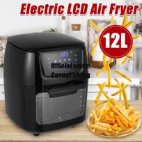 12L oro gruzdintuvė Orkaitė Elektrinė Touch Digital Airfryer Rotisserie Dry Didelė viryklė 9PCS/SET