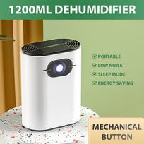 1200ml Namų sausintuvas neigiamų jonų oro valytuvas Energiją taupantis oro džiovintuvas Mažo triukšmo vandens bakas Automatiškai išsijungiantis drėgmę sugeriantis