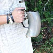 Viduramžių Humble Brew Natural Buffalo Horn Tankard