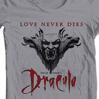 Bram Stoker S Drakula Unisex Marškinėliai Retro Siaubo Filmas Vampyras S