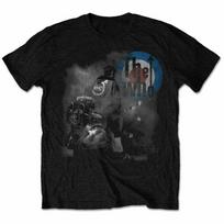 The Who Quadrophenia Tikslinis Logotipas Juodi Klasikinio Roko Grupės Unisex Marškinėliai S