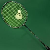 Badmintono raketės vienos raketės pilna anglies anglies pluošto puolimo ilgis 67,5 žalia