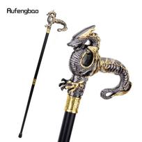 Auksinė juoda prabangi drakono lazdelė madinga dekoratyvinė lazda Gentleman Elegant Cosplay lazdos rankenėlė Crosier 93cm įvairiaspalvis