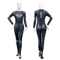 Seksualus kostiumas Cosplay Spandex Kombinezonas Moteris atviras Kostiumas Body Superhero Zentai Kostiumas Karnavalinio vakarėlio puošnios suknelės kombinezonas One Size