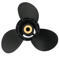 Valties sraigtas 9 1/4x10, tinkamas Suzuki pakabinamam varikliui DT9.9-15 3 peiliais, aliuminio 10 dantų OEM NR.: 58100-93733-019 9,25x10 SAL310914x10RH