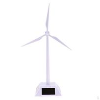 1 rinkinys Plastikinių saulės energija varomų vėjo malūnėlių žaislų modelis, skirtas mokslui Mokomasis