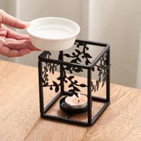 Oil Diffuser Burner Essential Aroma Candle Melting Warmer for Bedroom Yoga