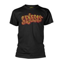 Genesis Logo Peter Gabriel Phil Collins Tee Unisex T-Shirt S