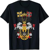 Šventosios Romos imperijos vėliava Vokietijos erelio unisex marškinėliai S