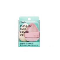 FILLIMILLI Triangular Blush Powder Puff 2ea P000DSLU - Puff white