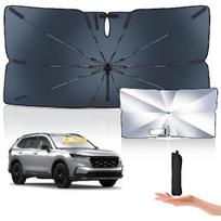 Priekinio stiklo skydas nuo saulės pritaikytas Honda CR-V 2023 2024 CRV -100% šešėlių santykis sustorėjimas titano sidabro 6 sluoksnių UV priekinio lango šilumos izoliacija 2010-2024 Toyota 4Runner