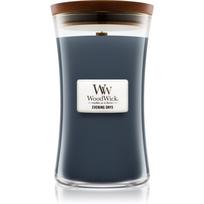 Woodwick Evening Onyx kvapioji žvakė medinė dagtis 609.5 g