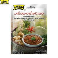 Lobo prieskonių pasta aštriai šiaurės tailandietiškai kiaulienai su pomidorais (Nam Prik Ong), Tailandietiškas maistas, 50 g 50 g