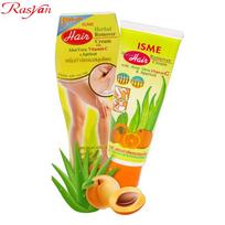 Isme Žolelių plaukų šalinimo kremas Aloe Vera formulė vitaminas C ir abrikosai 100 g – tajų 100 g