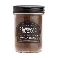Demerara cukranendrių cukrus su vanile (175 g), Demerara cukrus su vanilės pupelėmis, šakelė