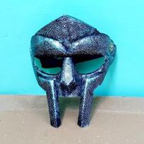 MF Doom kaukė plieno aliuminio gladiatorių kaukė veido kaukė Doom veido dangtelis šarvai Helovino dovana
