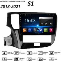„Android“ automobilinis radijas, skirtas „Mitsubishi Outlander 3 GF0W GG0W 2018–2021“ daugialypės terpės grotuvas GPS navigacijos stereofoninis WIFI 1+16GB