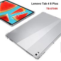 Skaidrus planšetinio kompiuterio dėklas, skirtas Lenovo Tab 4 8 Plus TB-8704N atsparus kritimui dangtelis, plonas galinis dėklas, skirtas TB-8704X TB-8704V TB-8704F dėklui Tab 4 8 Plus skaidri