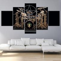 5 plokštės Anotacija Neilo Pearto būgnai Muzikos instrumentas Drobė Tapyba Plakatai ir spaudiniai Sieninės nuotraukos Namų dekoras Be rėmelio 20x35cm*2  20x45cm*2  20x55cm*1