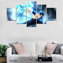 5 vnt. Anime Fairy Tail Gray Fullbuster Plakatas Drobės Spaudinys Tapyba Sienos Menas Moduliniai Paveikslai Namų Dekoras Modernaus Meno Paveikslas 20X35 20X45 20X55cm