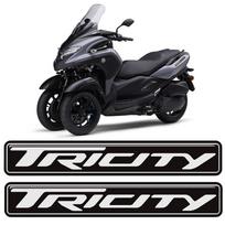 „Yamaha Tricity 125 300“ motociklo emblemos ženklelio logotipo lipdukai paspirtuko lipdukai, bako trinkelės dangtelis 2015 m., 2016 m., 2017 m.