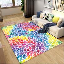 Modernus gėlių sprogimo kilimas Gėlių zonos kilimas Virtuvės kilimai Neslystanti paklotė Mesti kilimai Vonios kilimai Vonios kambariui Priekinės įėjimo paklotė 40cm x 60cm
