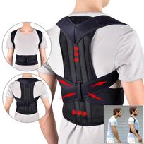 Nugaros juosmens laikysenos korektorius Reguliuojamas suaugusiųjų koregavimo diržas XXXXXL juoda