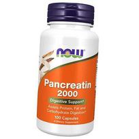 Pankreatinas, Pancreatin 2000, Now Foods 100 kaps (69128018) 100caps