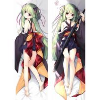 Anime Galgame Senren Banka Dakimakura Murasame Cosplay pagalvės užvalkalas dvipusis natūralaus dydžio apkabinantis kūno pagalvės užvalkalas 120x40cm Pillowcase